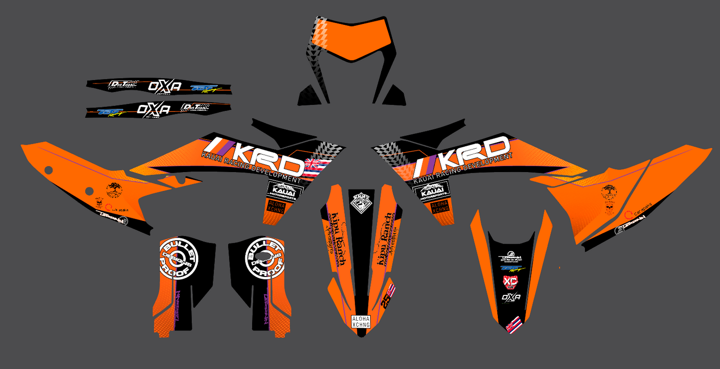 Team KRD Graphic Kit No Personalization